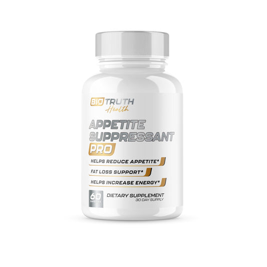 BioTruth Health | Best Appetite Suppressant for Weight Loss Pills for Women & Men | Fat Burner Supplement Metabolism Booster Carb Blocker | Extra Strength Diet Pills That Work Fast - 60 Capsules