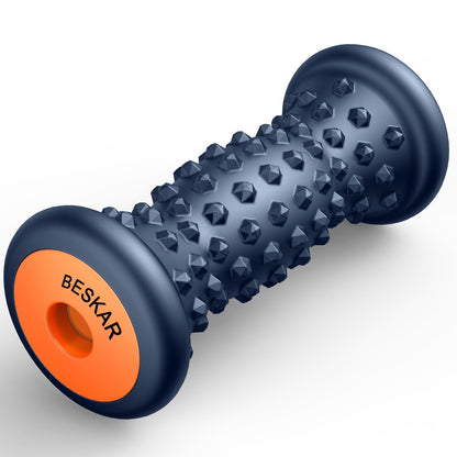 BESKAR Foot Massage Roller for Relief Plantar Fasciitis Foot Reflexology Tool Pressure Point Massage Roller Deep Tissue Massage for Relieving Feet Arch Heel Pain Myofascial Pain Syndrome